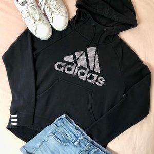 Adidas cowl neck hoodie
